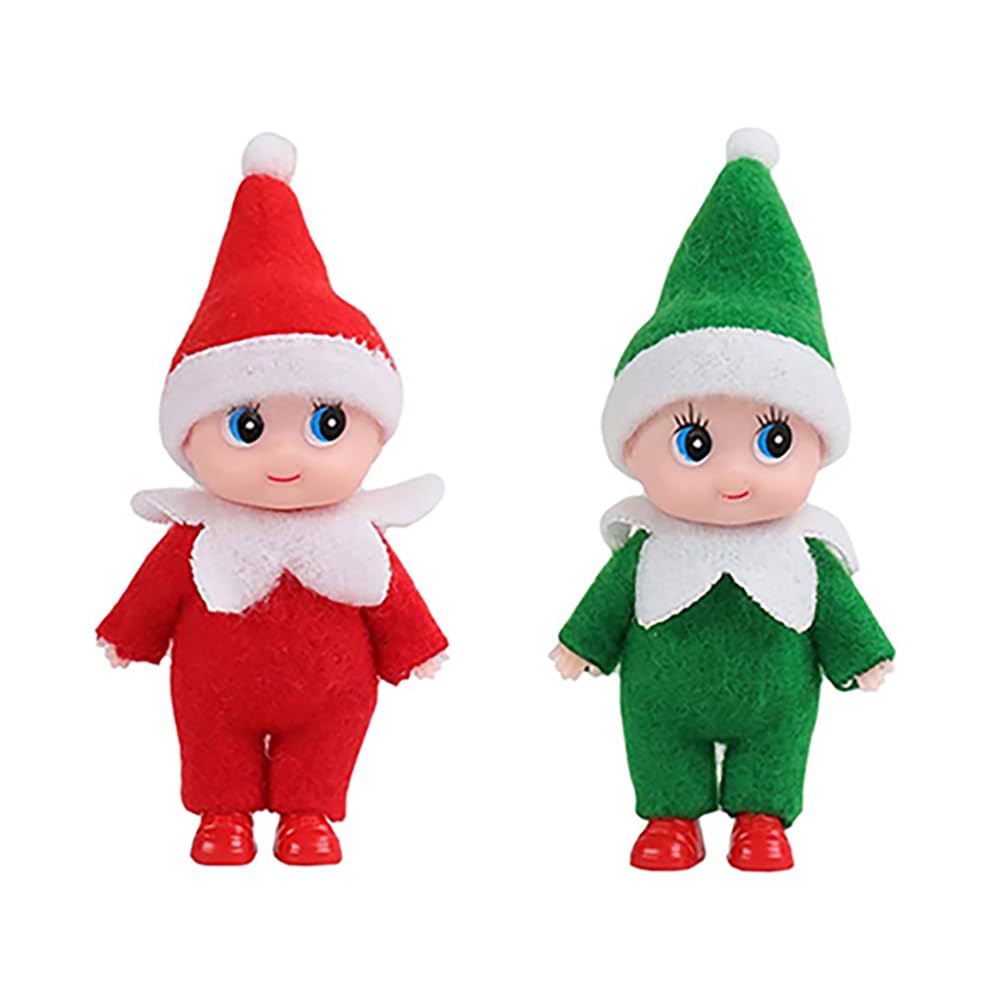 Süße Baby-Elfen Puppen – Mini Weihnachtshelfer Als Kuschelige Deko Fürs Regal