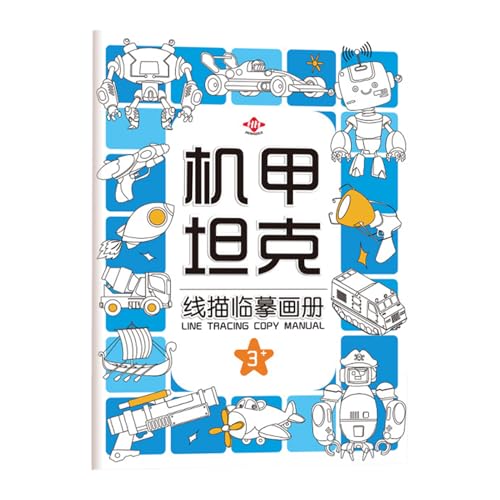 Carnet De Dessin Préscolaire,Cahier De Dessin Avec Pratique D'Écriture | Papier Dessin Dessin Animé Coloration Jouet Éducatif Pour La Maison D'anniversaire Préscolaire