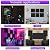 TroyStudio Thick Acoustic Foam Panels, 12 X 12 X 2 Inch 36 Pcs Broadband Sound Absorbing Foam, Dense Soundproof Padding Tile, Recording Studio Foam Absorber, Groove Decorative 3D Wall Ceiling Panel
