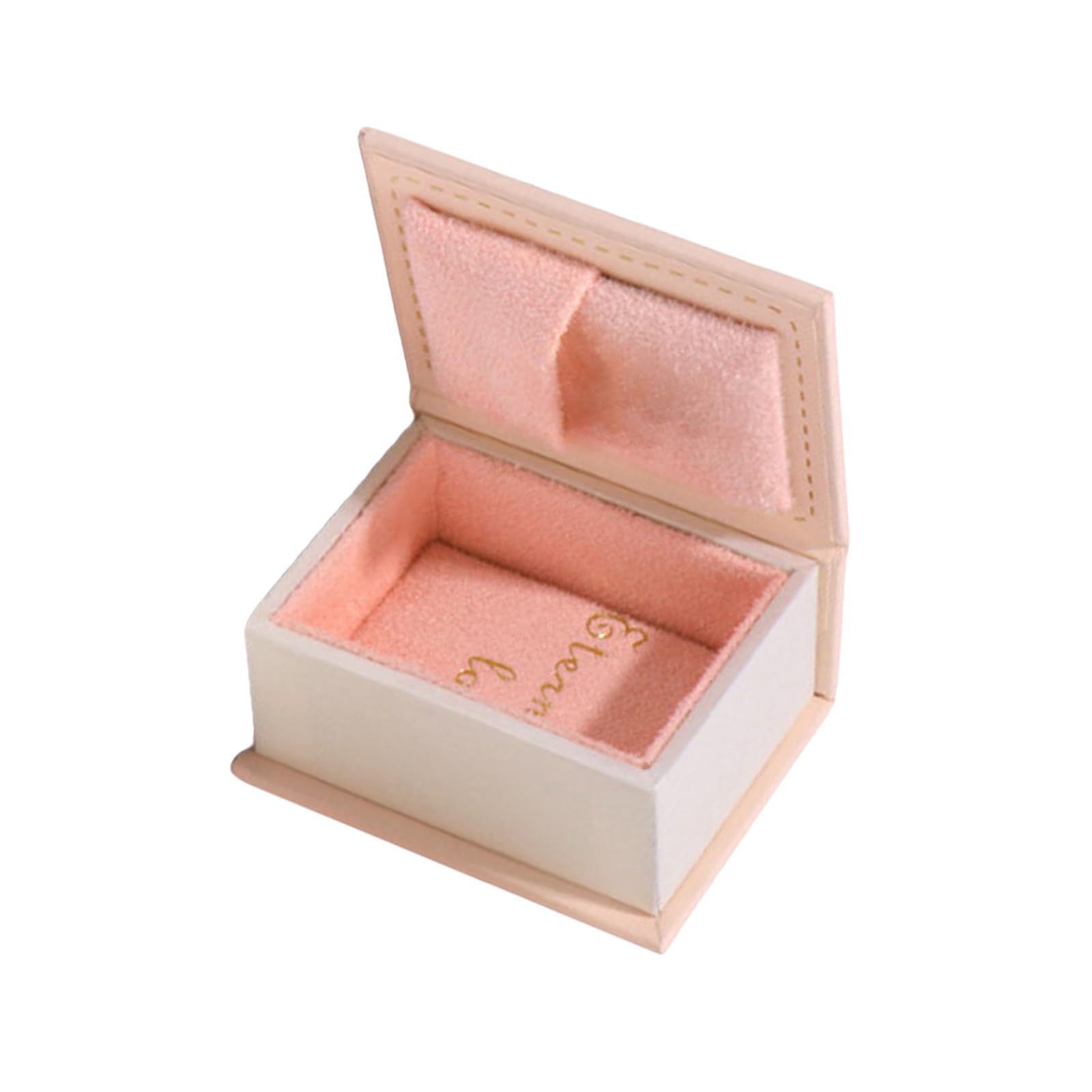 Maxtonser Vintage Book Shaped Jewelry Storage Box Portable for Rings Pendants and Studs Earrings With Magnetic Closure Designs