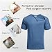 Deyeek Chemo Port Shirts for Men Post Shoulder Surgery Recovery Shirts Tear Away Zipper Shirt Chemotherapy Must Haves Grey