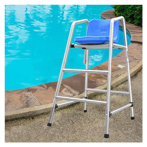 Silla de Salvavidas para Piscina Acero Inoxidable 120/150/180 cm
