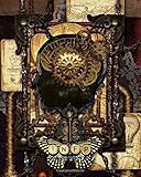  INFP: Steampunk Myers-Briggs Notebook for Healers/Mediators (Introverted, Intuitive, Feeling, Perceiving) - 140 pages, 8x10