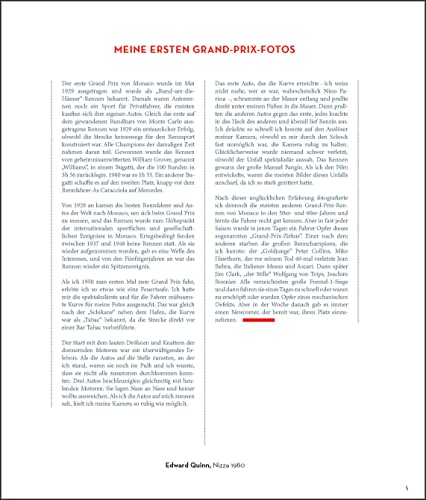 Monaco Motor Racing: Edward Quinn. Motorsport 1950 - 1965