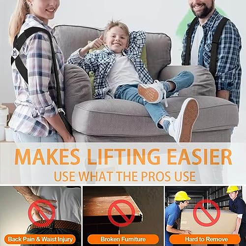 AntiSlip Moving Straps, 2Person Shoulder Lifting And