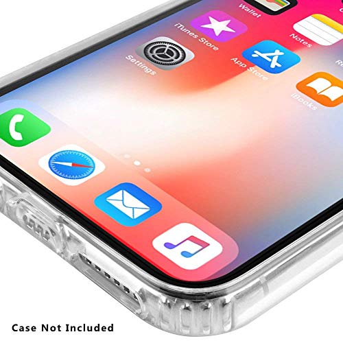 Iqshield Screen Protector Compatible With Iphone X (2-Pack)(Case Friendly) Anti-Bubble Clear Film #TOP6