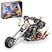 LEGO Marvel Ghost Rider Mech & Bike 76245, Buildable Motorbike Toy with Movable Action Figure, Super Hero Building Set, Gift for Kids, Boys and Girls 7 Plus Years Old