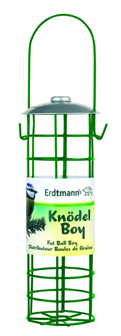 Erdtmanns Wildvogelfutter Starterpaket (1 x 2.15 kg) – mit Futterspender & Buch von Peter Berthold – inkl. Poster & Füttertipps für Sommer & Winter – Vogelfutter – Geschenkset für Naturfreunde