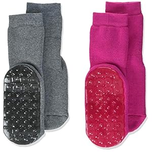 EWERS EWERS Antirutschsohle für Mädchen 2er Pack meisjes Sloffen-sokken