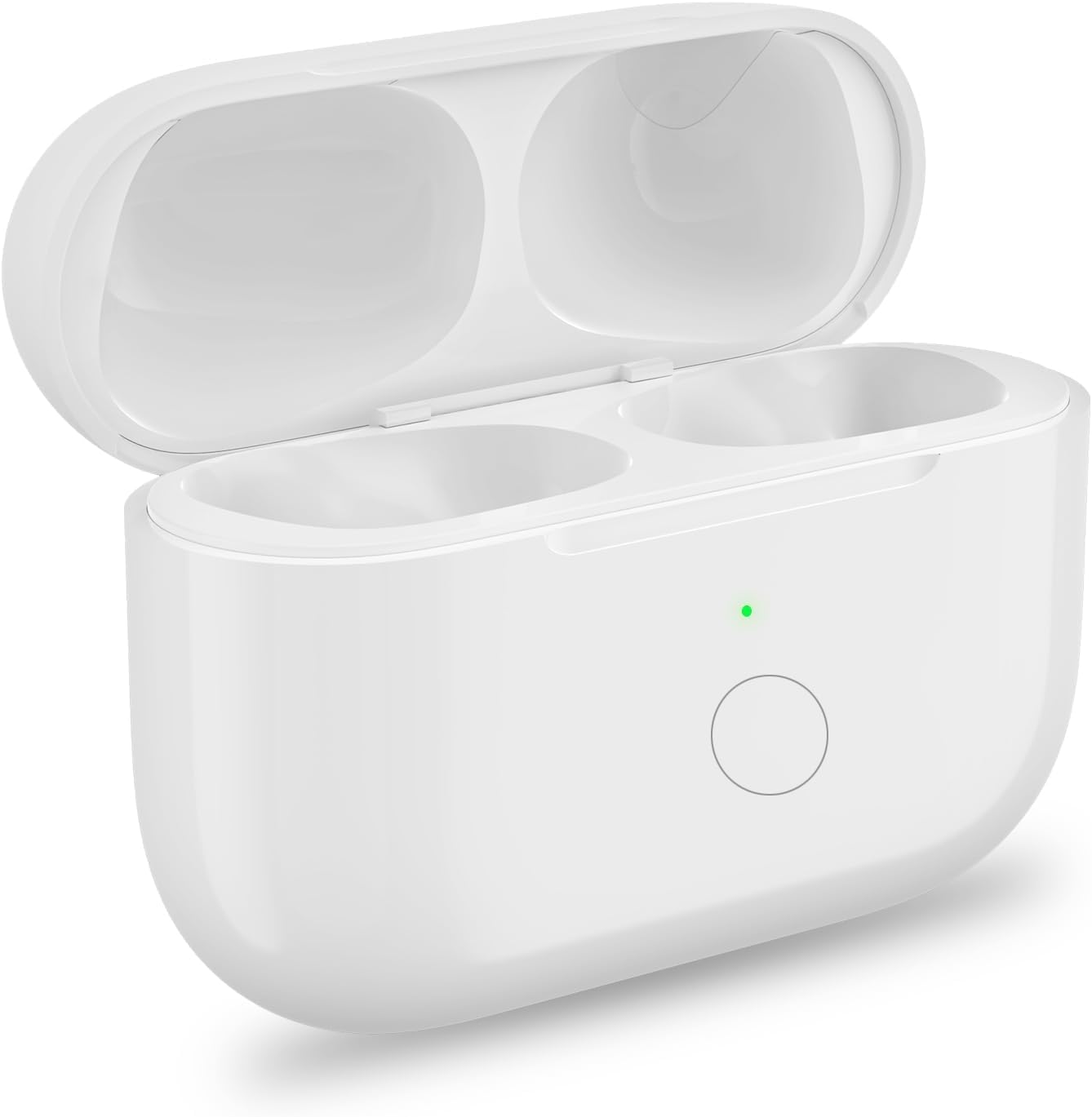Wireless Charging Case for AirPods Pro 1st Only, Compatible with AirPod Pro 1Gen Case Replacement Charger Cases, Pairing&Sync Button(No Earbuds)
