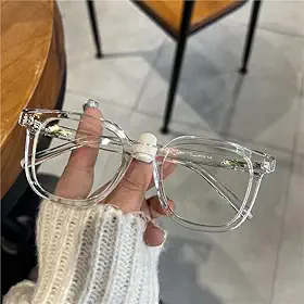 Armações de óculos de grau elegantes e modernas, agradáveis para profissionais conscientes da moda