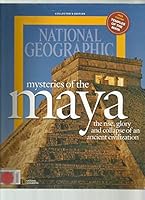 NATIONAL GEOGRAPHIC MAGAZINE,MYSTERIES OF THE MAYA 2008,FRONT COVER MINOR DAMAGE B07CR6LQS9 Book Cover
