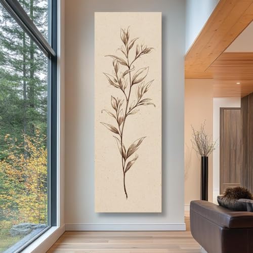 Tableau sur toile 50x150 cm : habillez vos murs étroits sans encombrer