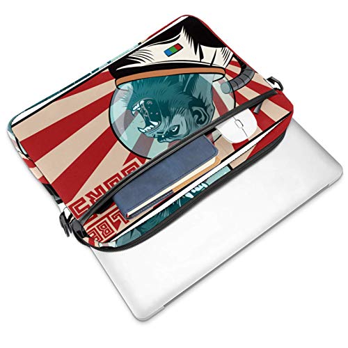 Sac ordinateur 13 pouces motif gorille de l'espace pour le bureau