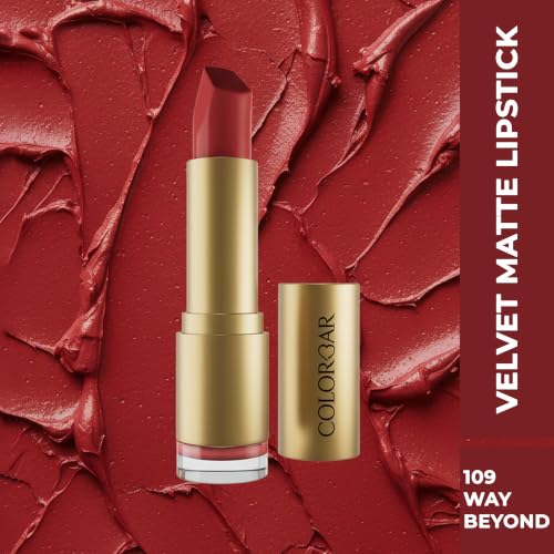 Image of COLORBAR Velvet Matte Lipstick - Way Beyond 109-1.3 gm