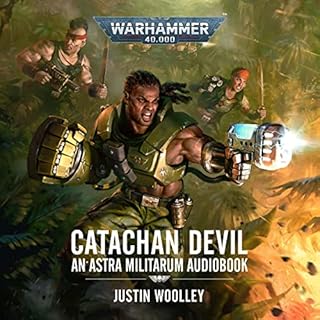 Catachan Devil Audiolibro Por Justin Woolley arte de portada