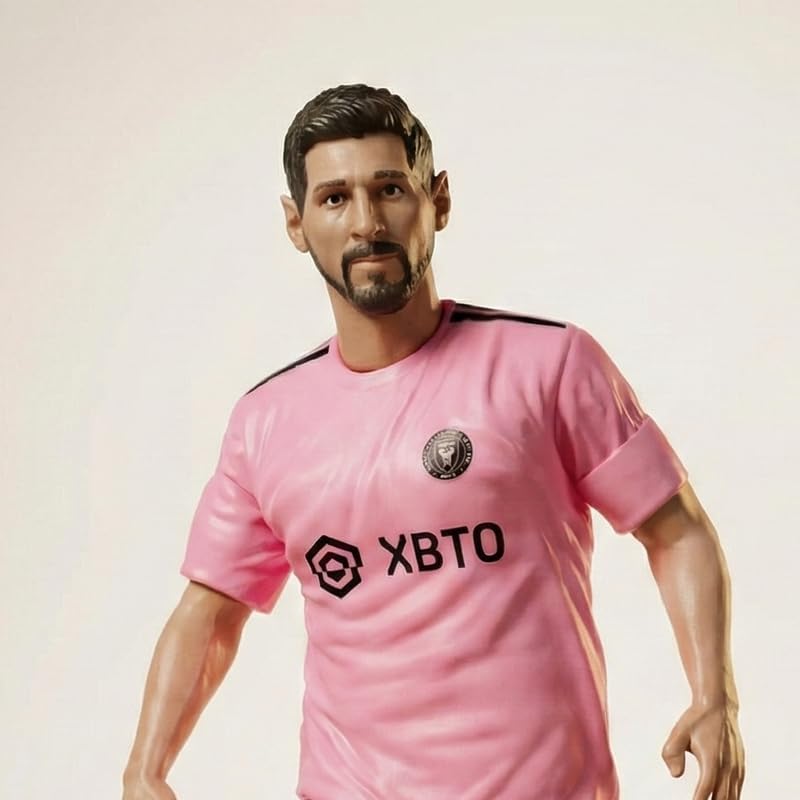 Image of Premium Action Figures Collectible for Office Desk, Study Table, Car Dashboard, Decoration for Anime Lovers, Fans, Kids, Collectors (Messi)
