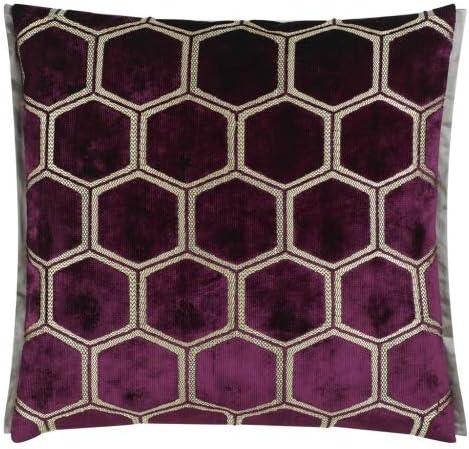 Designers GuildManipur Damson Cushion 43 x 43 cm