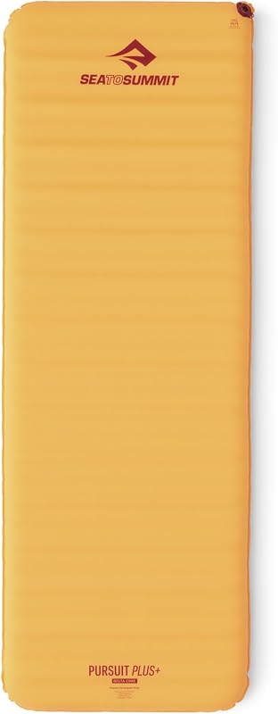 Pursuit Plus SI Sleeping Mat, Rectangular/Regular | Extra-thick self-inflating sleeping mat with Horizontal Delta Cores delivers plush cushioning for camping and backpacking