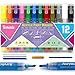 Produktbild Acrylmalstifte 12 Farben Dual Tip Art Marker Stift für Glas Stoff Keramik Leinwand Stein Holz Malerei Fotoalbum DIY Handwerk Wasserdicht Malwerkzeuge