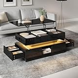 PRISE ÉLECTRIQUE INTÉGRÉE PRATIQUE : Dotée d'une prise électrique intégrée, cette table de salon simplifie l'usage de vos appareils. Branchez directement ordinateurs ou lampes sans câbles encombrants. Une solution ingénieuse qui favorise un espace de vie organisé et fonctionnel, répondant aux besoins de connectivité modernes.