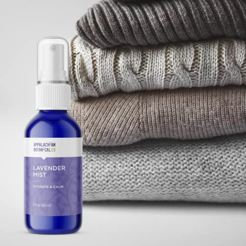 Appalachian Botanical Co Organic Lavender Mist, 2 Fl Oz - Pillow Mist - Bed Spray - Lavender Pillow Spray #TOP3
