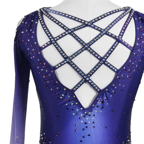 ZAGITOVA Vestido de patinação artística feminino meninas saia patinação no gelo desempenho competiçã