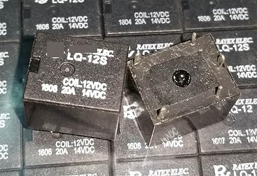 Relé LQ-12S 5 pines T78-1C-12V-20A interruptor electromagnetico para circuito impreso