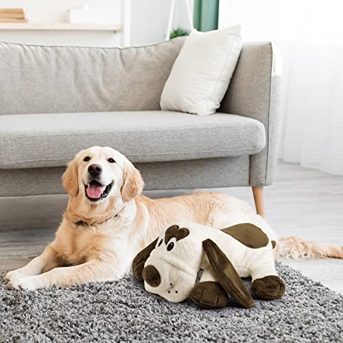 Moropaky Puppy Toy Heartbeat Toy For Separation Anxiety Calming Behavioral Aid Dog Training, Heartbeat Stuffed Animal Plush Toys For Soother Cuddle Snuggle Comfort Puppy Starter Kit #TOP5