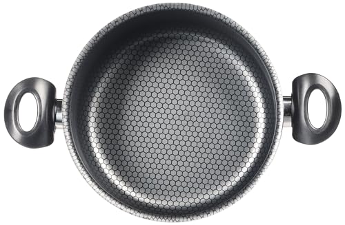 Trueval Teflon cookware set 6 pieces Dark red 16-18-24 PS6DR