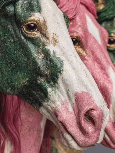 ペイントバイナンバー 馬 ナンバーペイント 動物 大人用 初心者向け 手塗り 塗り絵 ハンドメイドクラフトアート 簡単 DIY 数字油絵 セット 含む インテリア アクリル 水彩絵の具, レトロ インテリア 壁飾り ホームデコレーション ギフト 額縁付き