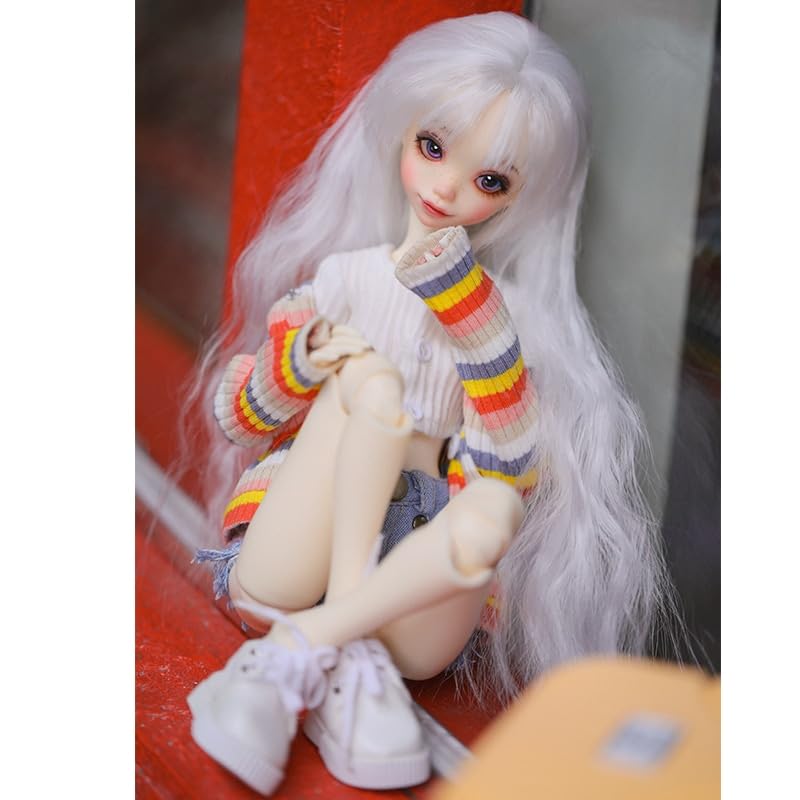 Amazon.co.jp: BJDドール 1/4 球体関節人形 本体 ドール 素体 衣装