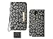 Samsung Galaxy Note 3 N9000 Leopard Print Deluxe PU Leather Wallet Folio Case Cover (GREY)