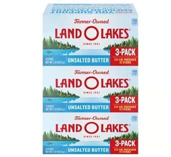 Land O Lakes Unsalted Butter, 3 pk./1 lb.