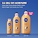 NIVEA Cocoa Butter Body Lotion for Dry Skin with Hyaluronic Acid, Cocoa Butter and Deep Nourishing Serum, 72-Hour Body Moisturizer, 33.8 Fl Oz Value Size Pump Bottle