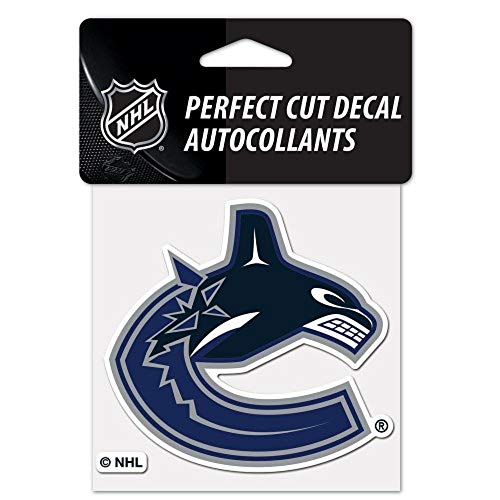 NHL Vancouver Canucks Perfect Cut Color Decal, 4" x 4"