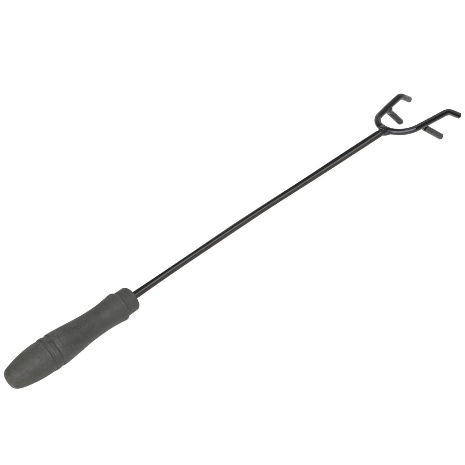 Yaheetech Brasero Exterieur 23" Brasero de Jardin pour Fête 61 cm L x 62 cm H Foyer Poêle Chauffant Noir Terrasse, Patio, Arrière-Cour, Piscine