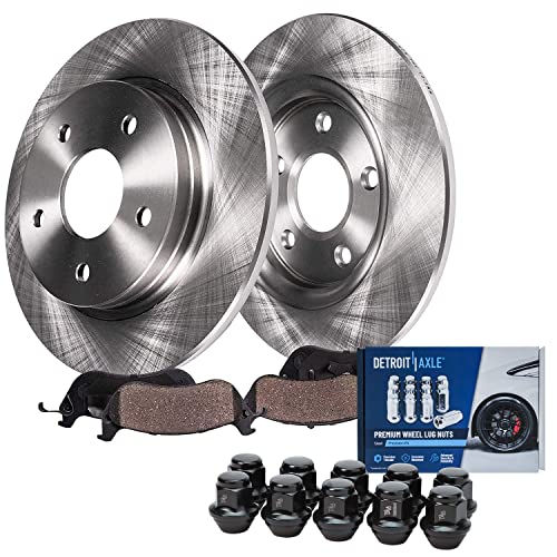 Image of Detroit Axle - REAR Brake Kit for 2013-2016 Ford Fusion 2013-2014