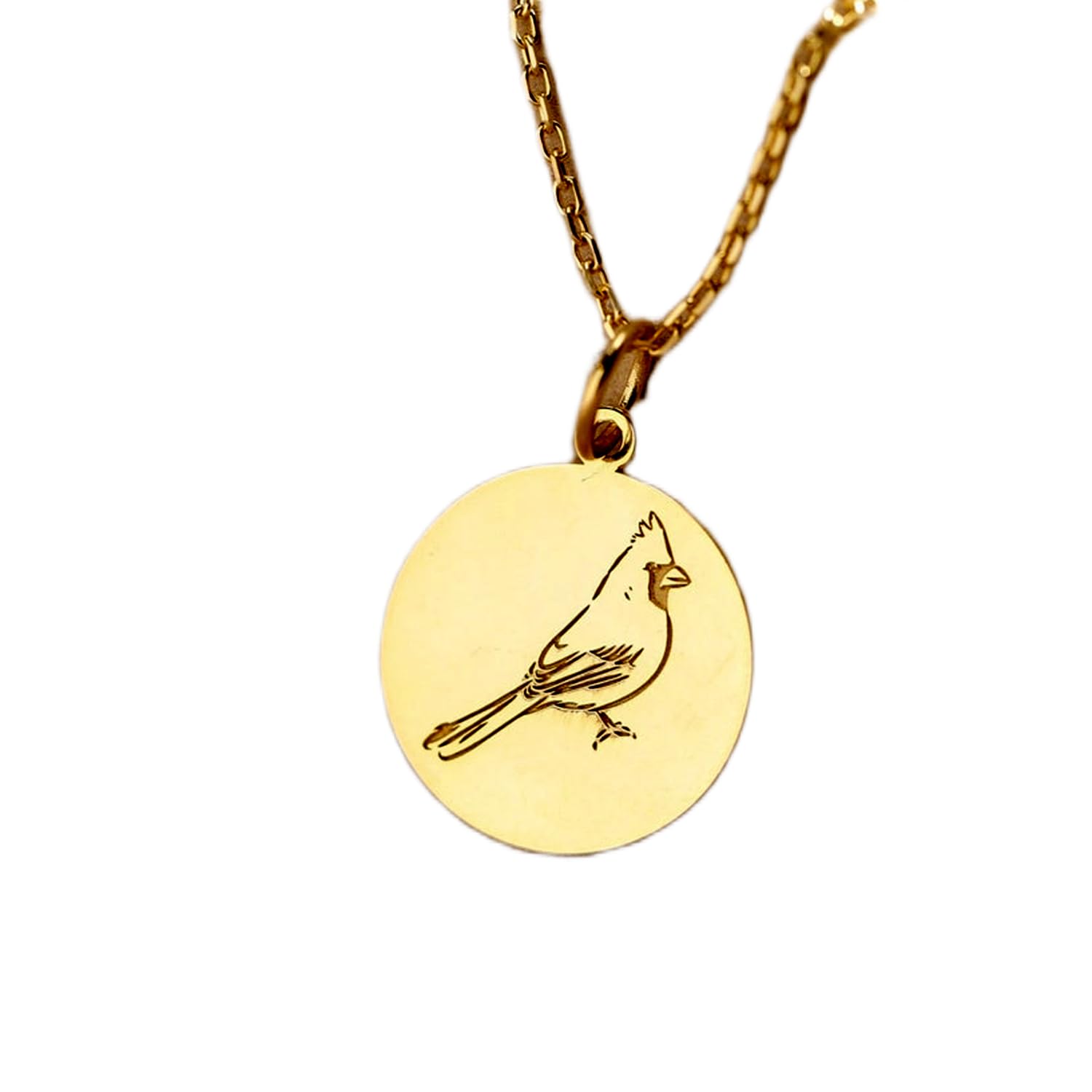 Collier geai bleu argent plaqué or LKBEADS, pendentif ciselé et finitions haute joaillerie