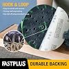 6 Inch Sanding Discs No Hole Hook and Loop Sanding Discs 80 Grit Durable Random Orbital Sandpaper Disc for Woodworking Automotive Metal, 36 Pcs