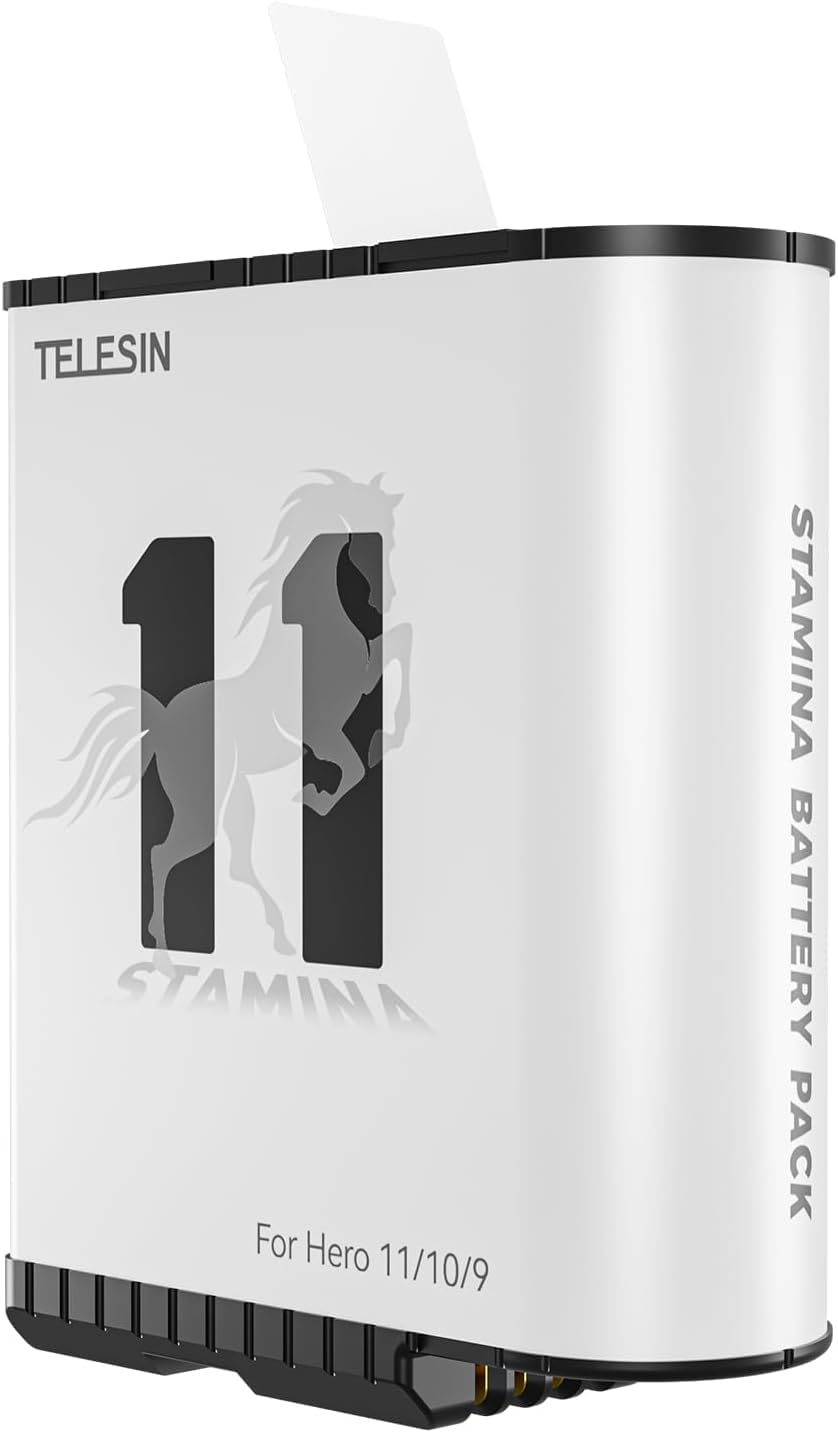 TELESIN Enduro Battery Super Long Lasting for GoPro Hero 11/10/9 Black, Cold Weather Performance, Fast Charging, 1 Pack (B0CJCBHV5P) Amazon Price History, Amazon Price Tracker