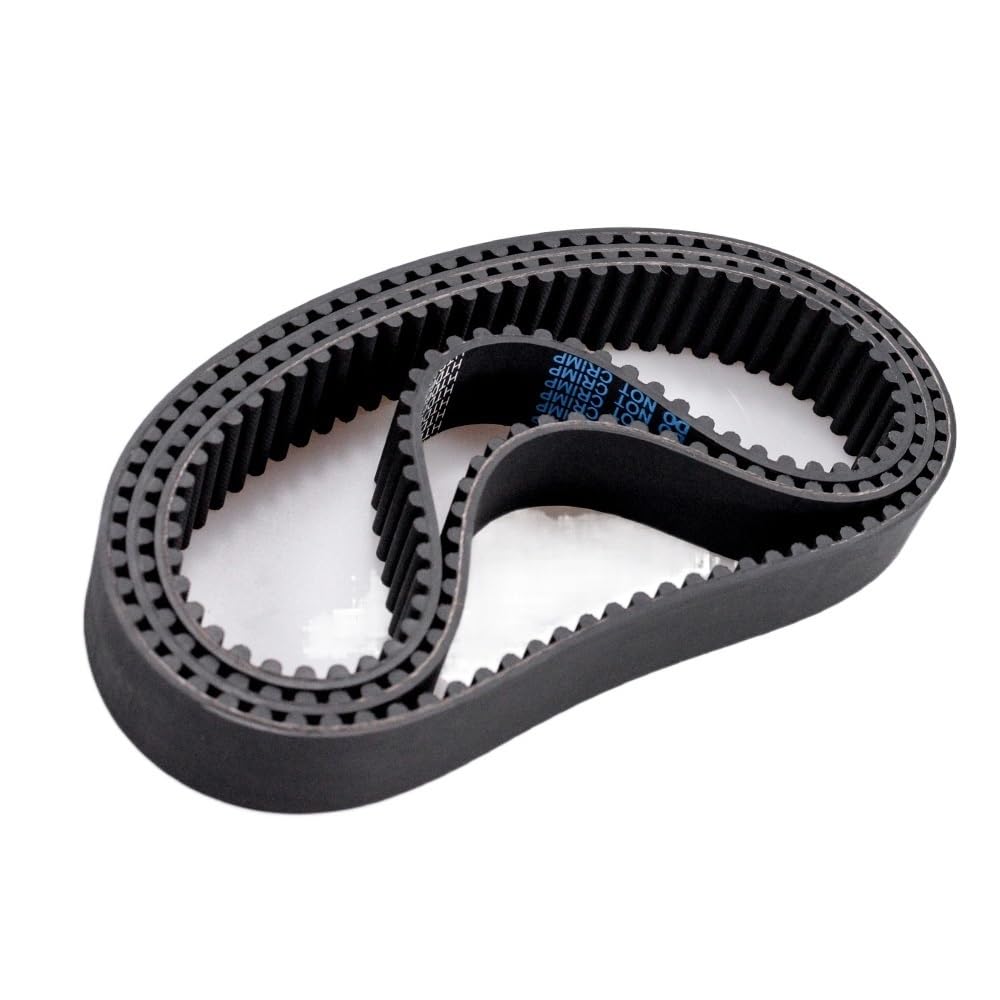 Premium 1 pc HTD8M Rubber Synchronous Belt, HTD8M2504 2520 2600 2688 Industrial Transmission Toothed Belt Width 20/25/30(8M 2520,20mm)