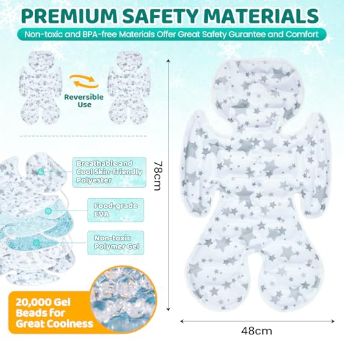 Chaleur bébé solution : coussin poussette universelle été et matelas cosy - 4