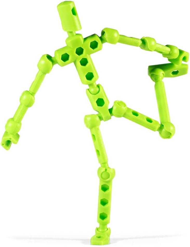 Amazon.com: ModiBot Mo Action Figure Kit - Green : Toys & Games