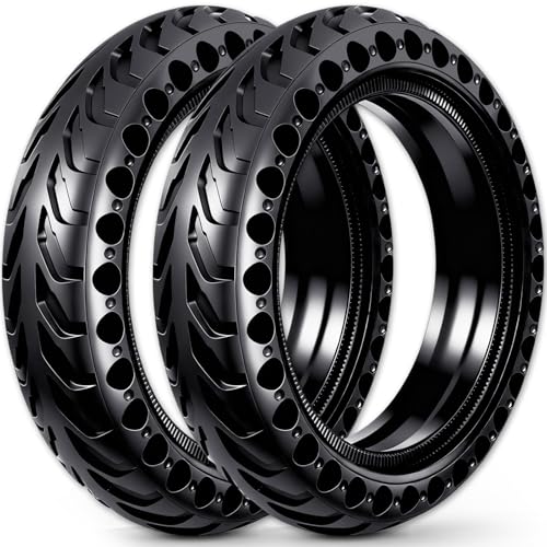 BABEJIA 2 Pièces Pneu 50/75-6.1 Trottinette Electrique, Améliorez Votre Conduite avec Roues 8 1/2 x2 Tubeless, Pneu Plein 8.5x2.0 Compatible avec Wispeed...