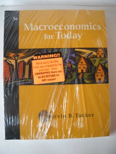 Macroeconomics for Today (Available Titles CengageNOW)