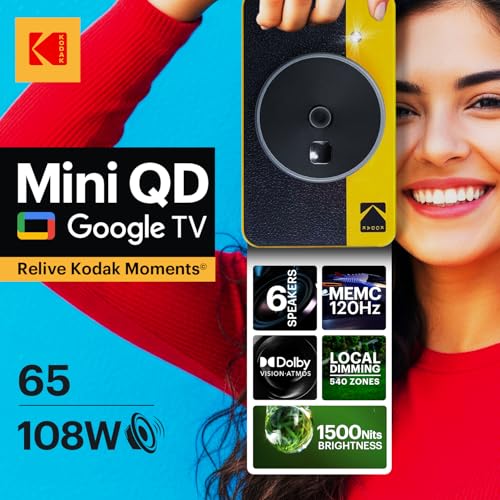 Image of Kodak 164 cm (65 inches) IconiK Series 4K UHD Mini LED TV K65Mini5020