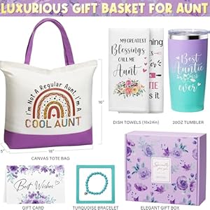 Auntgiftsfromniecenephewauntvalentinesdaygiftsforauntiegiftsbestauntgiftsauntbirthdaygiftsbasketforauntieauntmothersdaygiftsforauntienewauntwtumblercanvastotebag Urban Country Home Decor Aunt gifts from niece nephew aunt valentines day gifts for auntie gifts best aunt gifts aunt birthday gifts basket for auntie aunt mothers day gifts for auntie new aunt w tumbler canvas tote bag urban country home decor