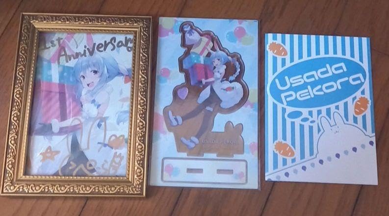 兎田ぺこら1周年記念グッズセット hololive OFFICIAL CARD GAME」，1周年記念グッズの受注を6月27