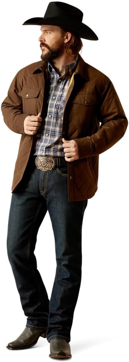 ARIAT Men Grizzly Shirt Jacket - Image 3
